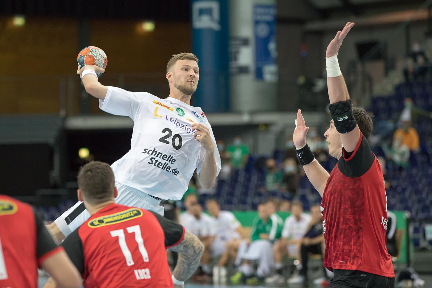 LEIPZIGER HANDBALLER IM ERSTEN AUSWÄRTSSPIEL BEIM AUFSTEIGER HSC 2000 COBURG GEFORDERT