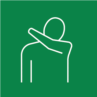 Nies- und Hustetikette einhalten Hygiene Icon 6