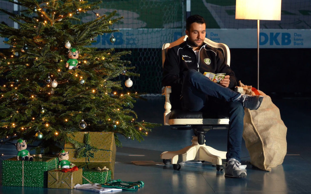 DHfK-Handballer wünschen allen Fans, Eltern und Kindern einen frohen 2. Advent und einen fleißigen Nikolaus