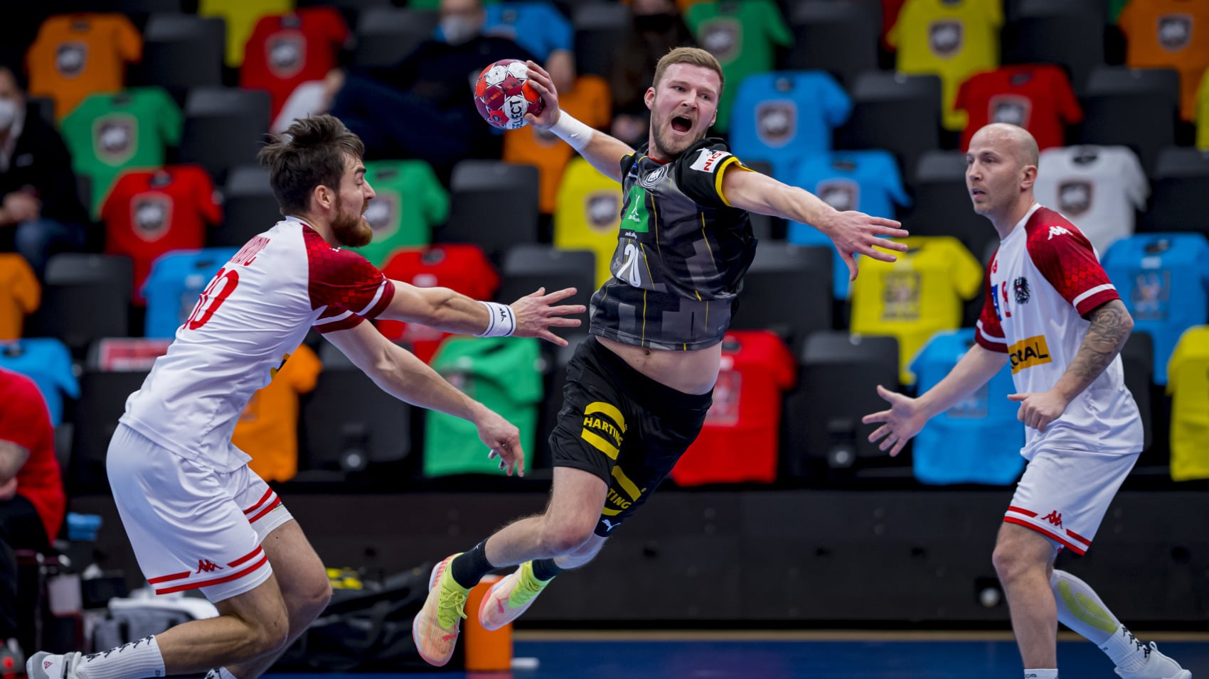 Die deutsche Nationalmannschaft gewinnt erstes Spiel 2021 | SC DHfK Handball