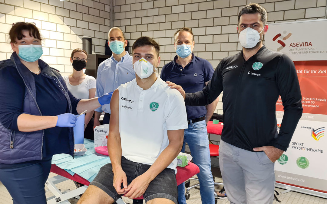 Initiative „TeamSportSachsen“: Impfen als Schlüssel für ein Miteinander ohne Einschränkungen