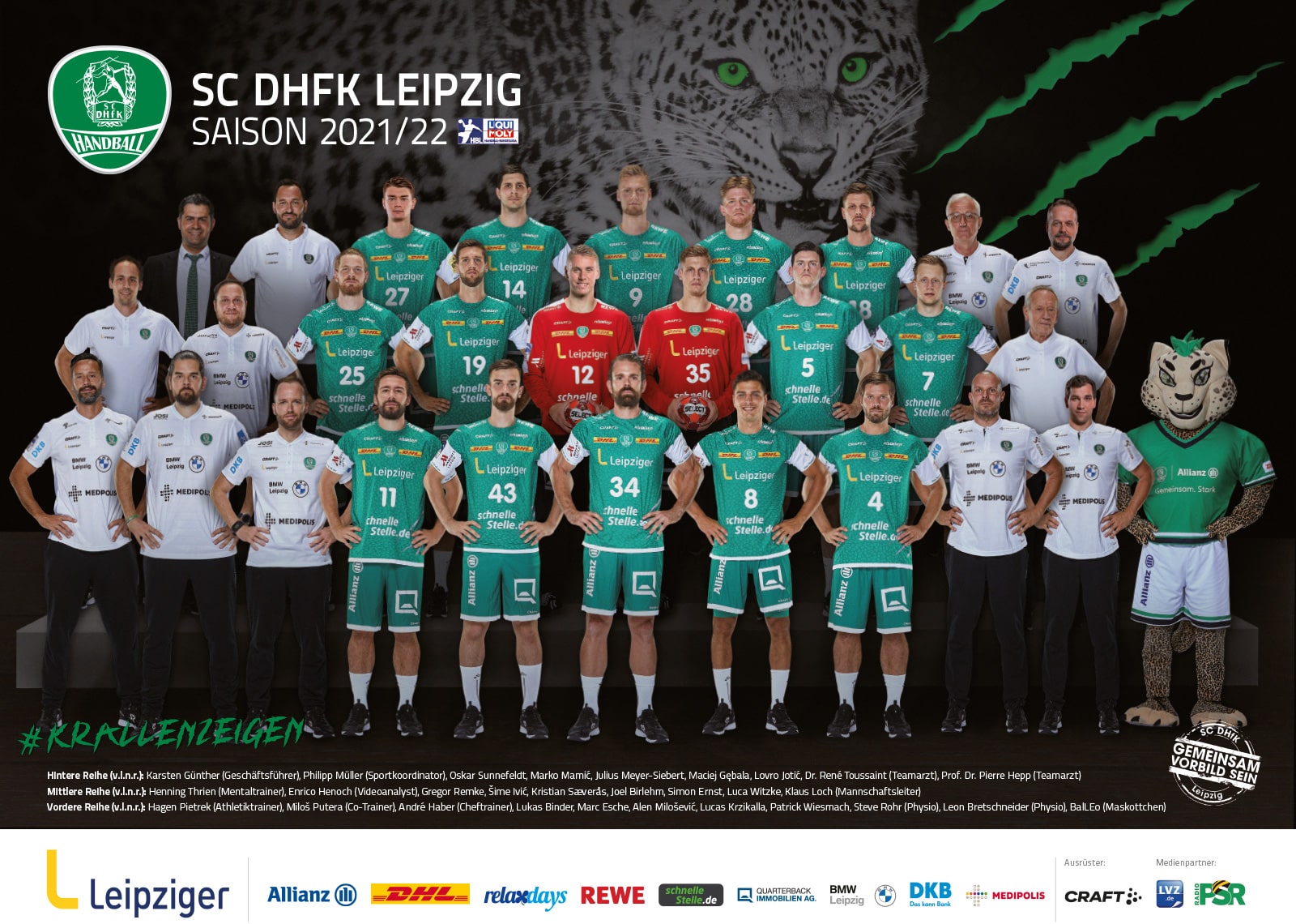 Mannschaft - SC DHfK Handball