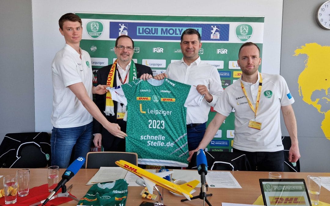 Partnerschaft zwischen dem DHL Luftfrachtdrehkreuz Leipzig und dem SC DHfK Handball wird weiter intensiviert