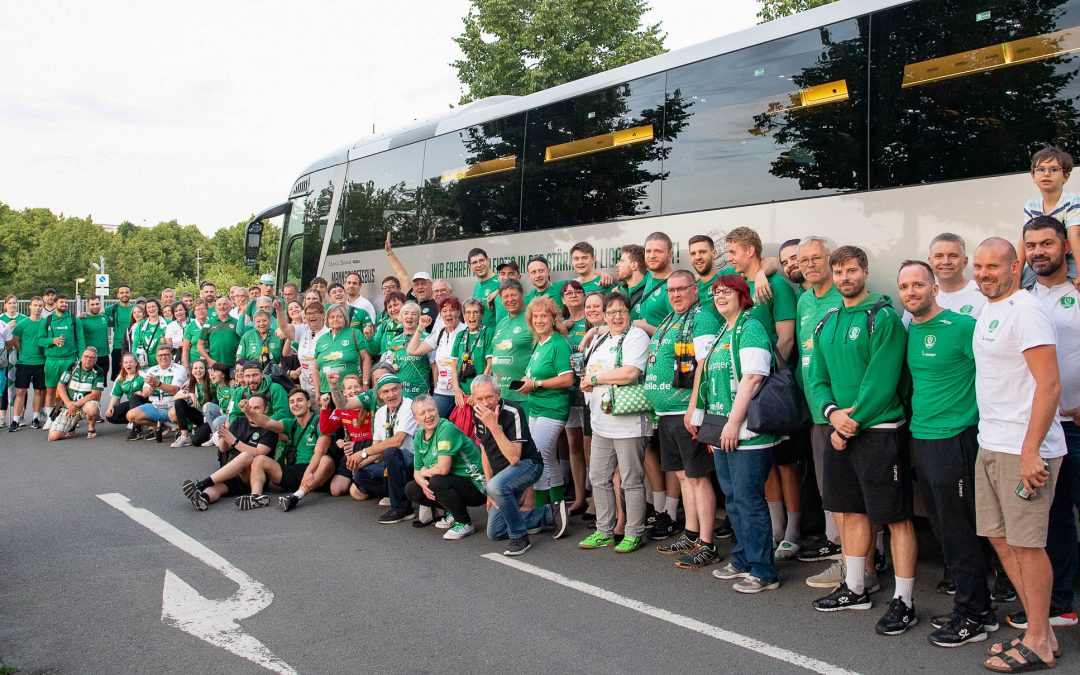 Überraschung für DHfK-Profis: Fans empfangen Mannschaft