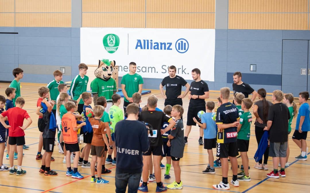 Allianz Handballcamp am 23. August