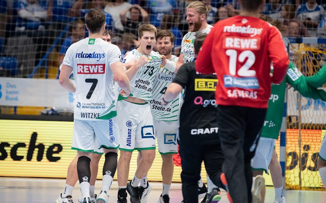 Auswärtspunkt in Lemgo! SC DHfK Leipzig dreht die Partie in der 2. Halbzeit