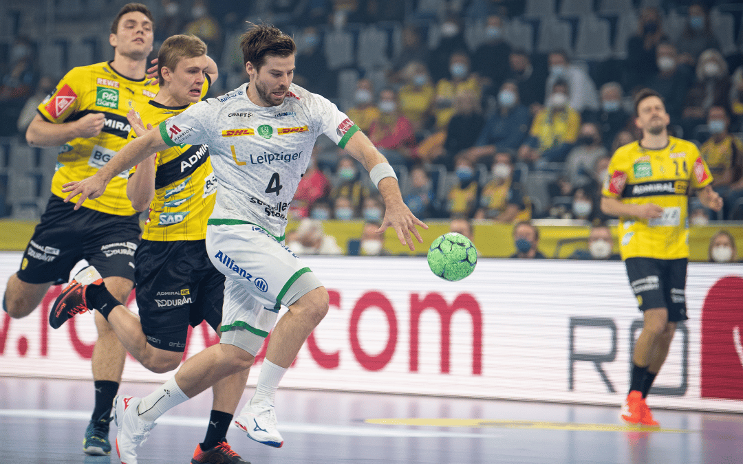 Handballer des Sc DHfK Leipzig kämpfen in Mannheim um Punkte