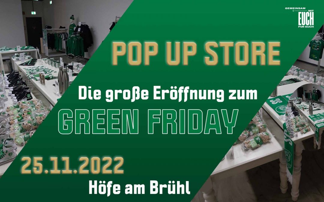 Unser Pop Up Store hat seit Freitag geöffnet!