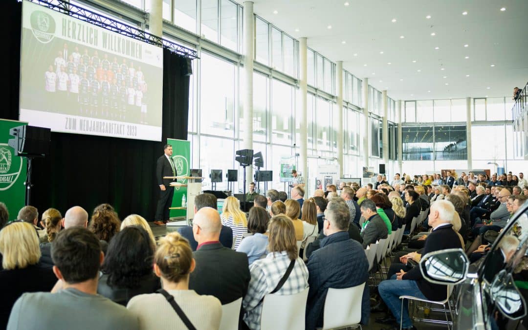 350 Gäste beim offiziellen Neujahrsauftakt des SC DHfK Handball