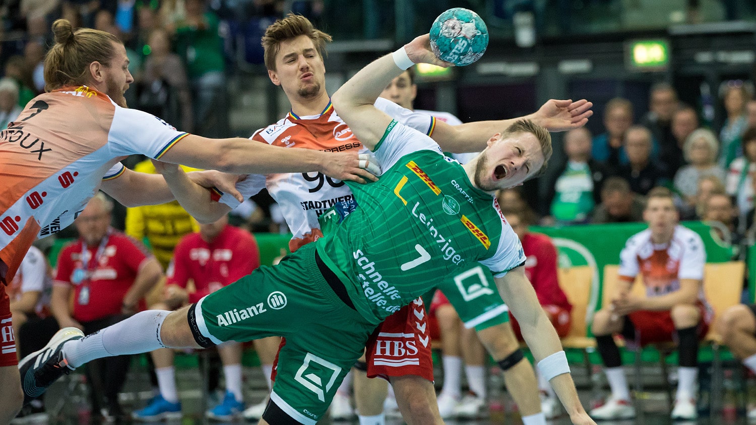 Beim 33:23 im Hinspiel feierte der SC DHfK den höchsten Saisonsieg. Foto: Karsten Mann