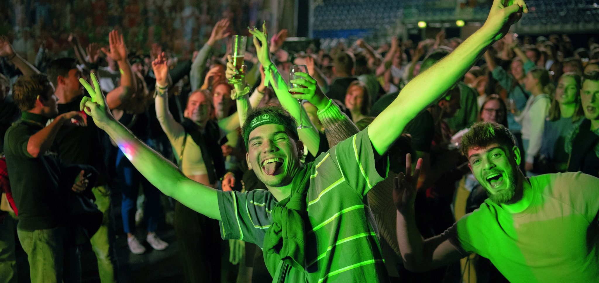 Nach dem Heimspiel verwandelt sich die ARENA am Donnerstag in eine riesige Partyzone!