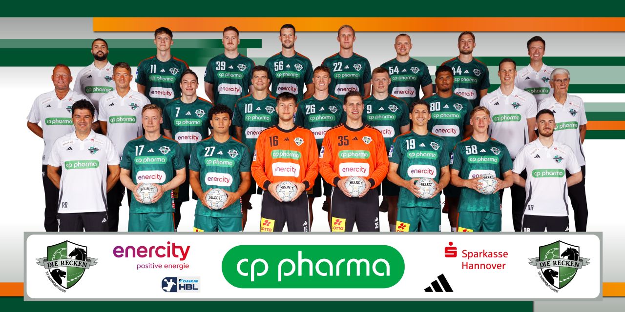 Teamfoto des Gegners – Link zum gegnerischen Mannschaftsprofil auf der DAIKIN HBL-Website