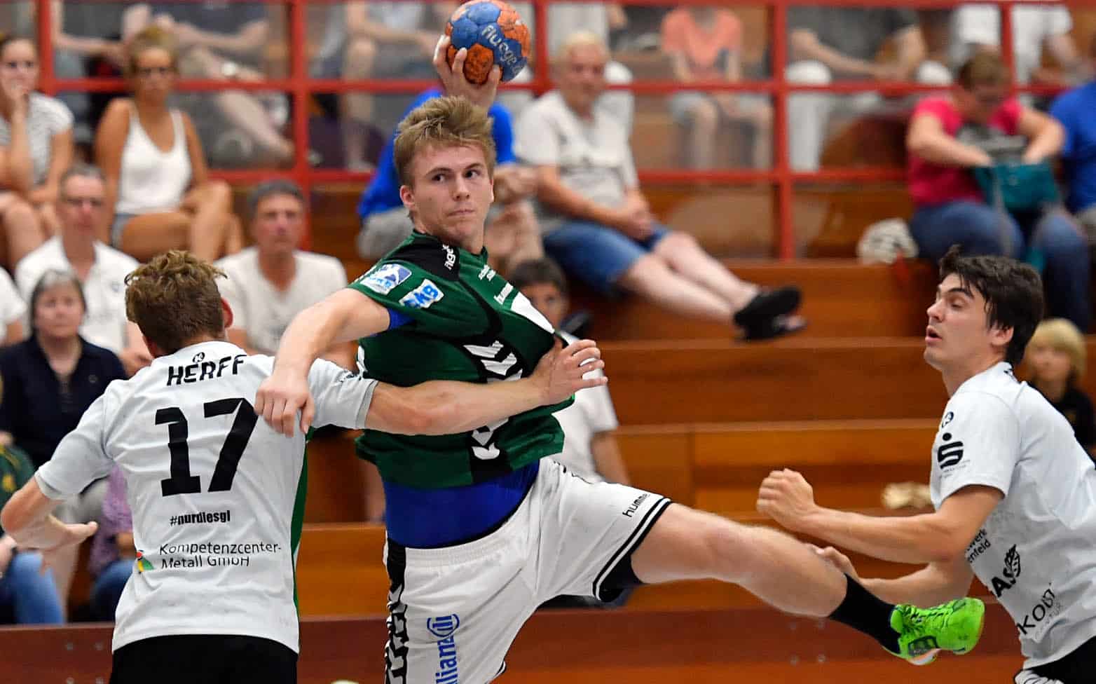 Franz Semper beim Pokal-Auftritt 2016 in Essen. Foto: Rainer Justen