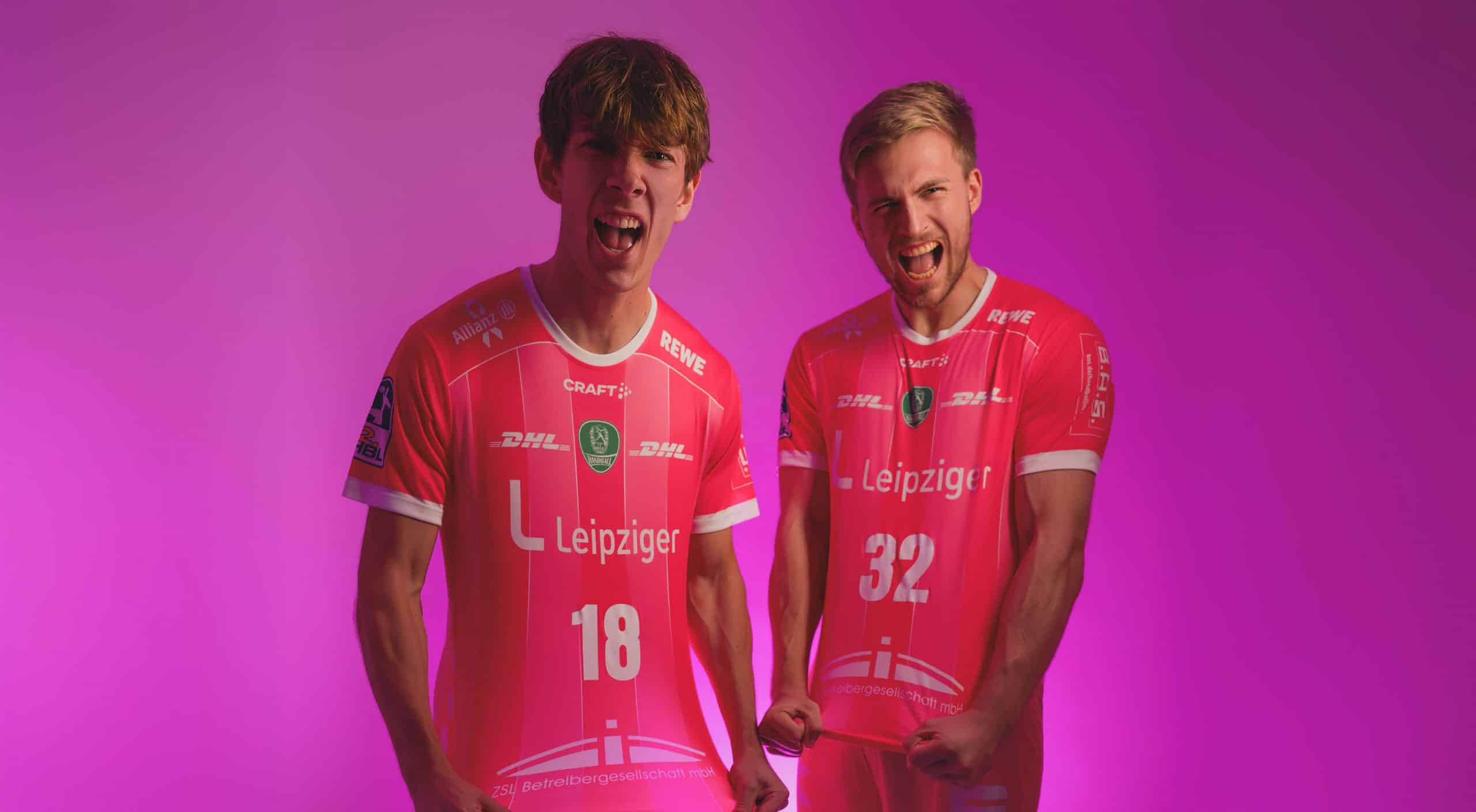 SC DHfK präsentiert Sondertrikot zum Pink October